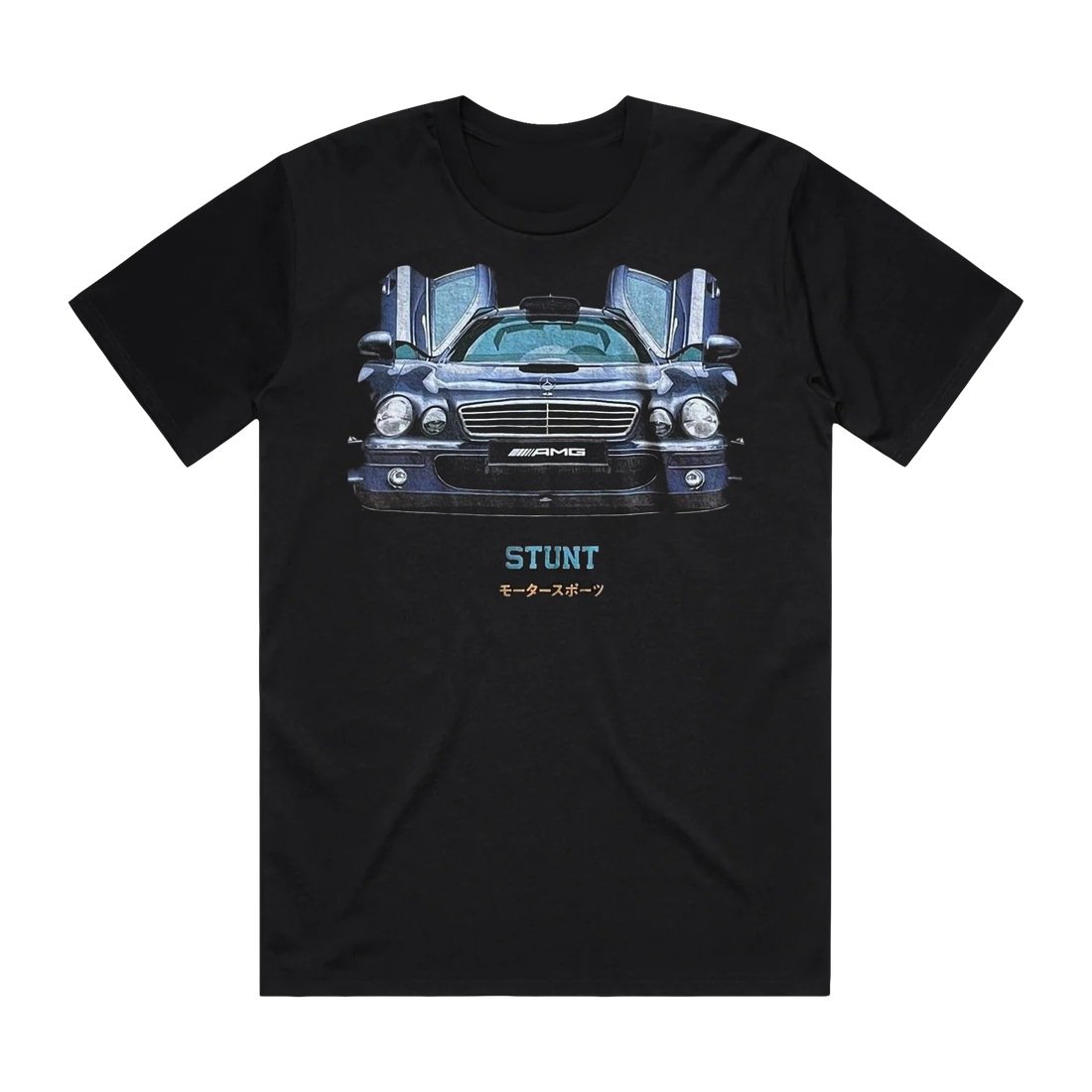 STUNT CLK GTR Coupe tee, blue car