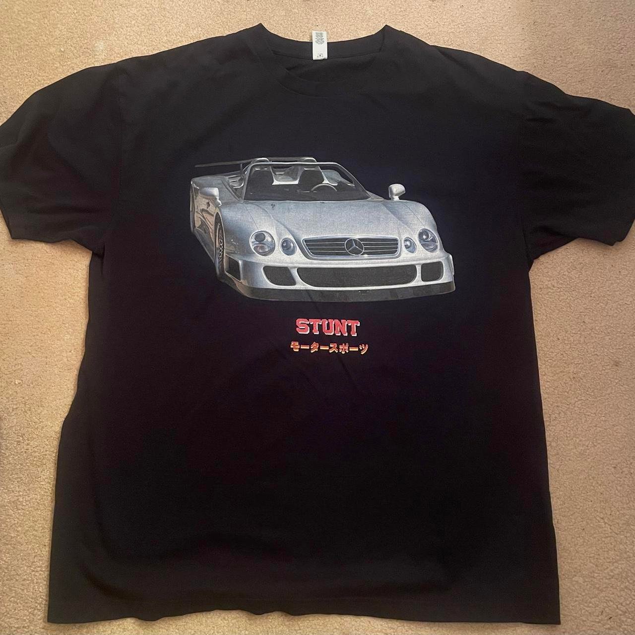 CLK GTR Roadster V12 Race Car Shirt Black