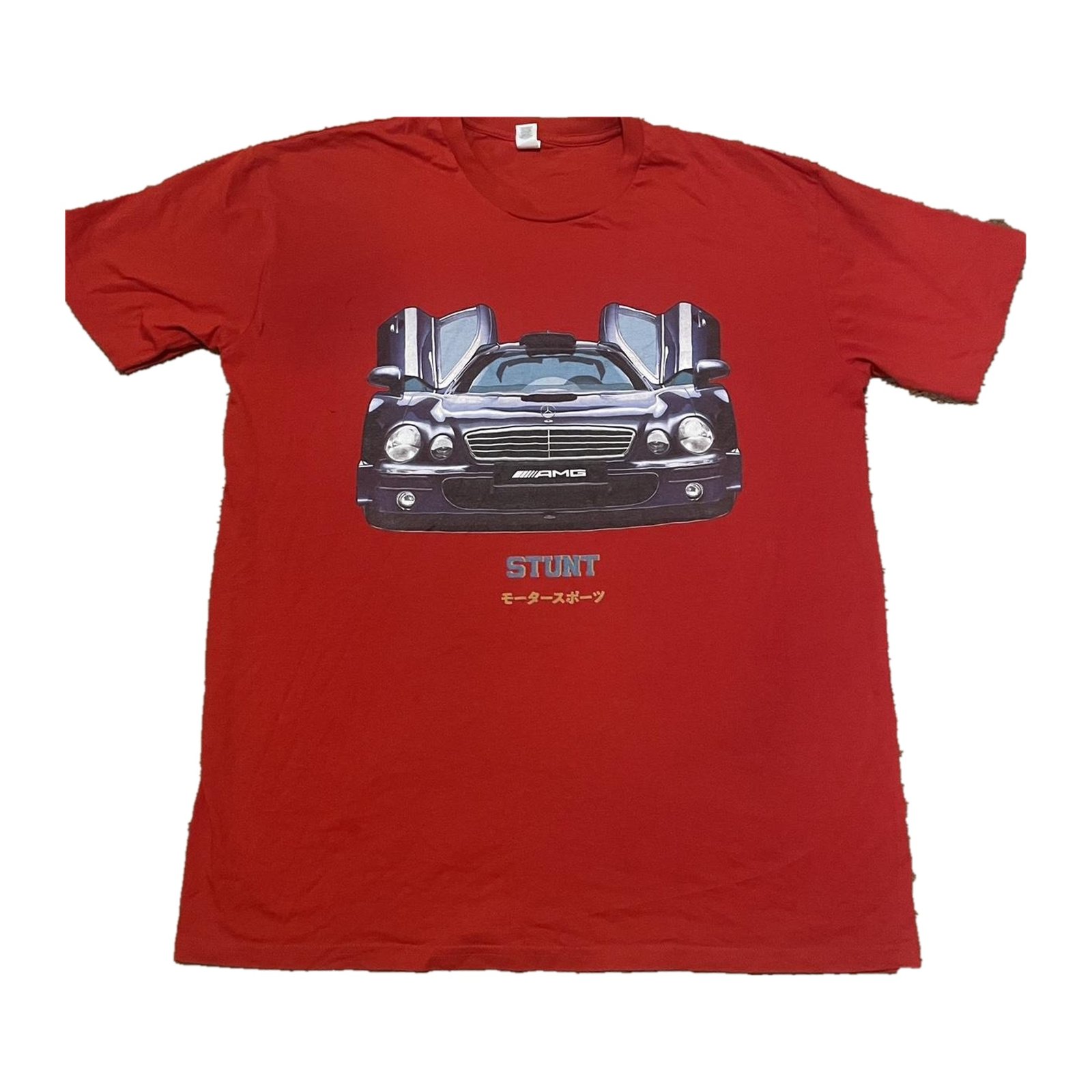 CLK GTR Coupe V12 Race Car M120 Shirt Red